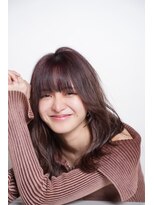 ミニョン(mignon)&nbsp;韓国/ダブルカラー/ブリーチ/ピンク/学割U24/新越谷/南越谷/草加