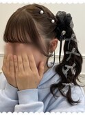 アクセいっぱい！サイドポニー♪_ユウ