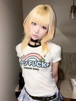 キオクエコ(KIOX eko) ブロンドベージュ/レイヤーカット/ハッシュカット