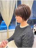 大人ショートボブ