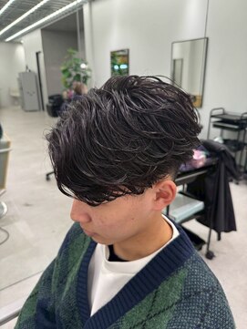 ジュール メンズ 大分(Joule men's) フェザーパーマ/スパイキーショート/サーフカール[大分駅/MEN'S]