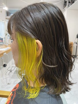 アントワープヘアー 知多半田駅前店(Antwerp hair) 推し活インナーカラー