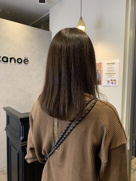カノエ 岡山店(canoe) 髪質改善カラー