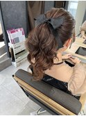 【kum川越】立体感のあるポニーテール