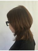 50代のウルフカット