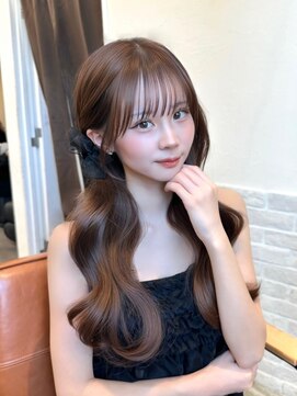 ベル 新宿店(Vel) 暗髪似合わせロングレイヤーカット美髪縮毛矯正トリートメント