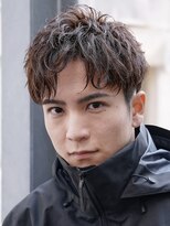 フィフス 神南(fifth)&nbsp;渋谷アップバングスパイキーショートピンパーマフェード40代◆