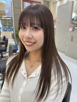 ラ ポルト ドゥ サワ(La Porte de SAWA)&nbsp;長野市美容室/髪質改善◎艶感ナチュラルブラウン