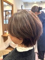 ココレット(cocoretto)&nbsp;大人ショートボブ丸みショートカットマッシュショート前髪あり