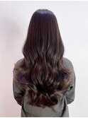 ロング韓国ヘア顔周りレイヤーおくれ毛_ba571212