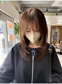 【ADORE横浜】ハッシュカット×チョコレートブラウン