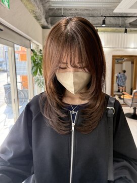 アドア 横浜(ADORE) 【ADORE横浜】ハッシュカット×チョコレートブラウン
