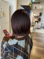 ブレス ヘアアンドスパ 湘南台(bless hair spa)&nbsp;レッドハイライト