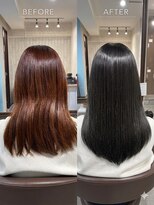 アヤメ(ayame) 【ayame大泉学園】プレミアム髪質改善_艶カラー_5stepTR_3