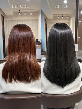 アヤメ(ayame) 【ayame大泉学園】プレミアム髪質改善_艶カラー_5stepTR_3