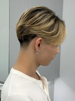 エルマーク 和歌山(L-MARK) ハイライト/ツイストパーマ/メンズ/アップバング/men's