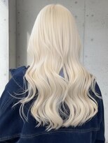 プネル(punel) 原宿 抜きっぱなし ブロンド ホワイト ケアブリーチ