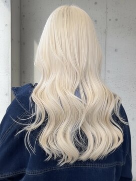 プネル(punel) 原宿 抜きっぱなし ブロンド ホワイト ケアブリーチ