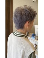 リーク(LEEK)&nbsp;ブリーチで作るバイオレットグレージュ