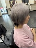 お白髪ぼかし ハイトーンカラー
