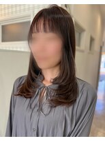 ジャミン 長嶺店(Jammin.)&nbsp;艶ブラウン×レイヤーカットで大人可愛く♪