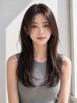 コク(koku) 艶っぽいダークブラウン×ロングレイヤー