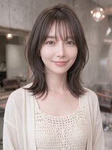 『上品な大人女性』がコンセプト/白髪を味方にするカラーリング術と根本からのケア/ハイライト/ボブ/新小岩