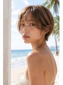 ナチュラルハンサムショート