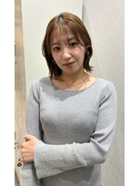 バランス ハレまち通り岡山駅前店(balance.)&nbsp;レイヤーボブ × 外ハネ