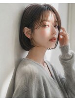ファムバイアヴァンス(Femme by AVANCE.) シースルーバング×艶ショートボブ