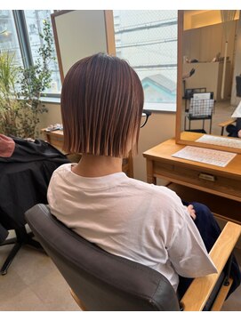ヘアーポケット リタ(HAIR POCKET ritta) 切りっぱなしミニボブ06/11
