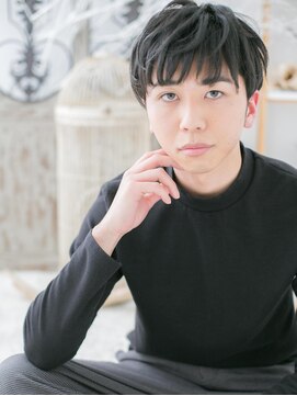 モッズヘア 越谷(mod's hair) *mod's越谷*マットな質感◎黒髪マッシュショートa