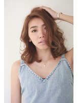 リンクスガーデン(LINKS GARDEN) お手入れ簡単ミディアムカールスタイル