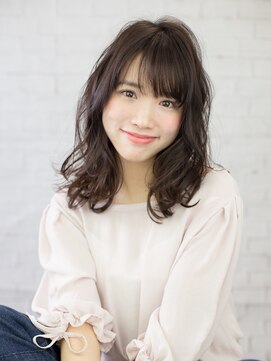 ヘアーアンドメイク ココ(hair&make koko) ミディアムウェーブ