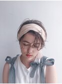 ショートのアレンジスタイル
