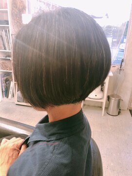 ヘアー アトリエ エゴン(hair atelier EGON) グラボブ