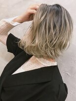 ラヴリア クルメ(LOVERIA KURUME)&nbsp;≪LOVERIA KURUME/久留米≫外ハネミディ×グラデーションカラー