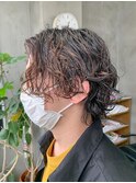 スパイラルパーマ、ソフトウルフ、クセ風パーマ、ウェーブ