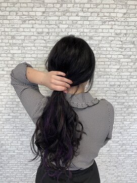 ホワイト(WHITE) [WHITE  RYOTA]ディープパープルグラデーション