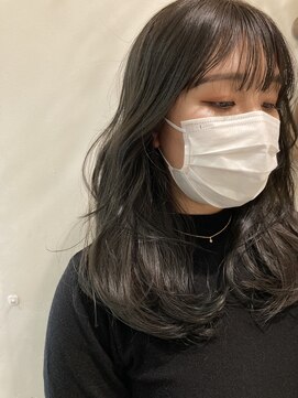 ファイブボックスヘアー 広島(five vox hair) ダークグレージュ