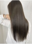艶髪ストレート/髪質改善/ロングヘアー