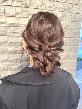 プリマ アンジュ 中目黒店(PRIMA ange) ダウンスタイル,ヘアセット,結婚式,20代30代小顔【中目黒】