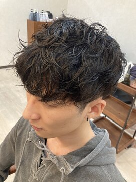 フラムグラス(Flamme Glas) ツーブロマッシュスパイラルミックス