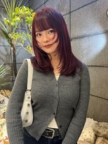 ゼスト フィーノ(ZEST fino)&nbsp;【大宅種乃】秋にもってこいワインレッドカラー