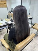 ハイライトバレイヤージュヘアシルバー10代20代30代所沢