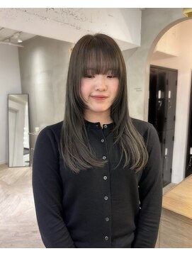 ローレン(LOREN) グレージュカラーミルクティーカラーインナーカラーダブルカラー