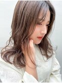 透明感カラー◯ミルクティーベージュ/天神大名髪質改善