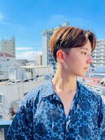 ブリッツバイレボ 船橋(BLITZ by REVO)&nbsp;ウルフ/アッシュブラック/カルマパーマ/ベリーショート[船橋駅]