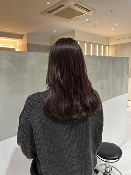 ガリカ(Gallica kinshicho) <haruka>韓国風カールに暗髪でも透けるラベンダーブラウン