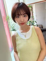 アンバー 池袋(amber)&nbsp;ハンサムショート/オリーブベージュ/ウェットヘア[池袋駅]